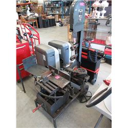 Heavy duty Ellis industrial metal band saw
