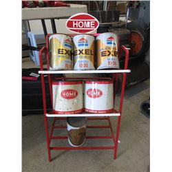 Vintage - Home product display unit & contents