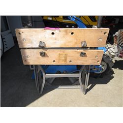 Folding work bench - used