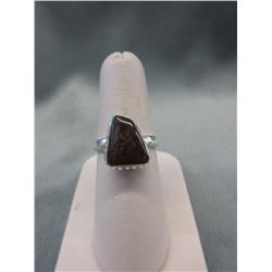 Canadian Freeform Ammolite Ring