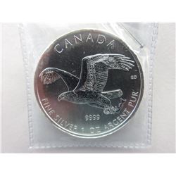 .9999 Fine Silver Eagle & Fish Coin - 1 oz.