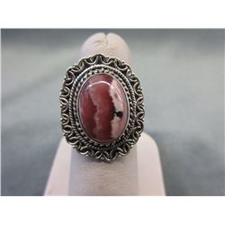 Custom Made .925 Sterling Silver Jasper Ring