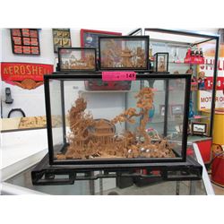 Oriental Cork & Bamboo diorama