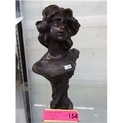 Vintage Bronze Bust