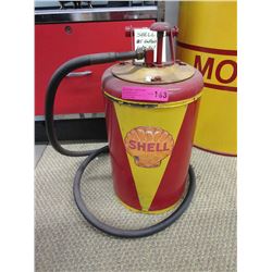 Vintage - Shell 5 Gallon lube oil pump