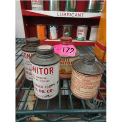 4 Vintage Shell Sonitor cans