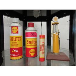 5 Vintage Shell collectibles