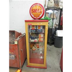 Vintage - Shell product display cabinet