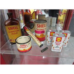 7 Vintage Shell collectibles