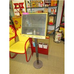 Vintage Shell product display stand & contents
