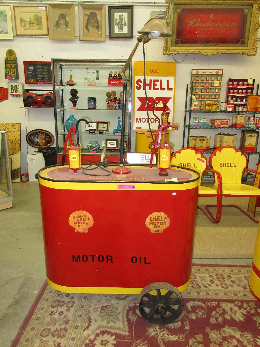 Rare Vintage Shell oil pump dispenser