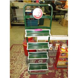 Vintage - Texaco product display stand dolly