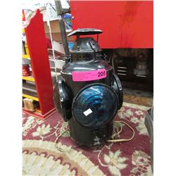 Vintage Railroad signal light