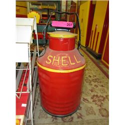 Vintage - Shell 5 Gallon can