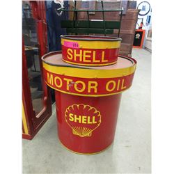 Shell motor oil display stand