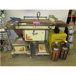 Rare - Antique coal cook stove with coal box