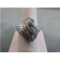 Diamond Cocktail Ring - Set with 15 Diamonds