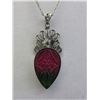 Image 1 : Watermelon Ametrine Pendant & Necklace set