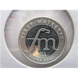 2012 Mintage Aztec Motif .999 Silver Art Round