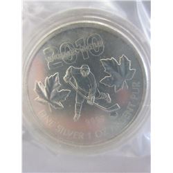1 Troy Ounce .9999 Silver Canadian Coin