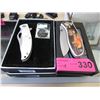 Image 1 : 4 New folding knives - 2 with lighters