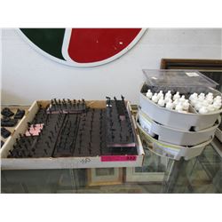 Military model figures & paint supplies