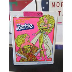 1980 Barbie doll case & contents