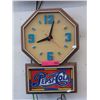 Image 1 : Vintage Pepsi Cola electric wall clock