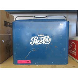 Vintage metal Pepsi-Cola cooler