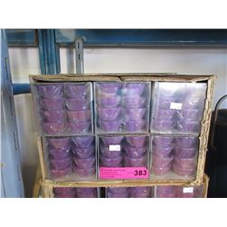 12 Boxes of lilac wax tarts
