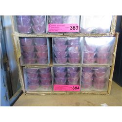 12 Boxes of lilac wax tarts