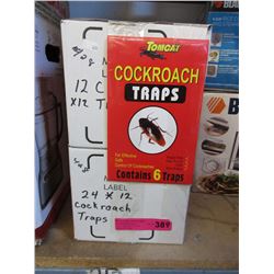 2 Cases of cockroach traps