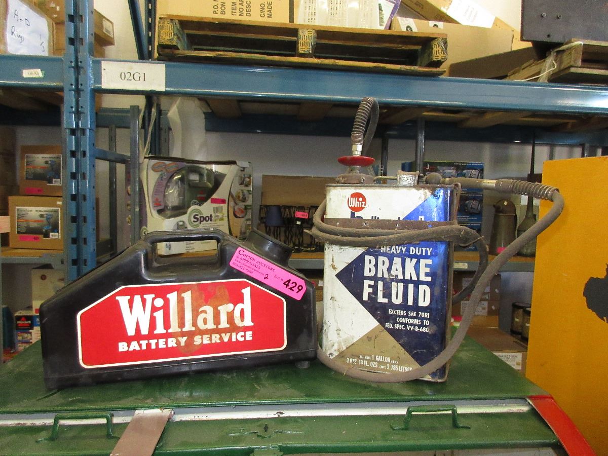 2 Vintage gas station collectibles