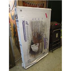 Triple door dog crate - used
