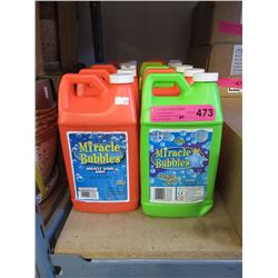 10 x 64 oz. Jugs of bubbles