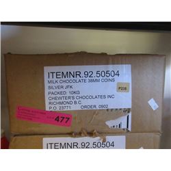 10 KG Box of chocolate coins