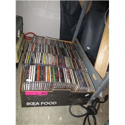120 Music CDs - used