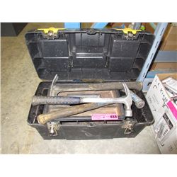 Tool box & hammers - used
