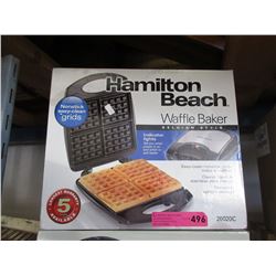 Hamilton Beach waffle baker