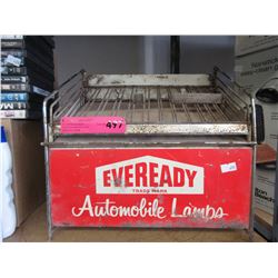 Vintage - Eveready automotive lamp display