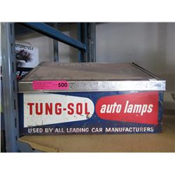 Vintage - Tung-sol auto lamp retail display