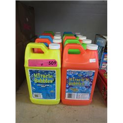10 x 64 oz. Jugs of Miracle Bubbles