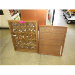 Spoon collection in display box