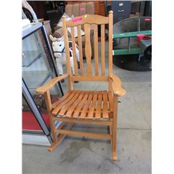 Pine rocking chair - used