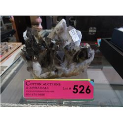 Grey crystal & rock  formation