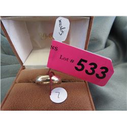 Estate - 14 KT Yellow Gold Wedding Band