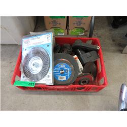 Flat of sanding & grinding discs
