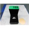 Image 2 : White Diamond Cluster ring set with 5 Diamonds