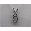 Image 1 : XO Design Diamond Pendant & Chain