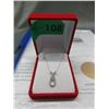 Image 2 : XO Design Diamond Pendant & Chain